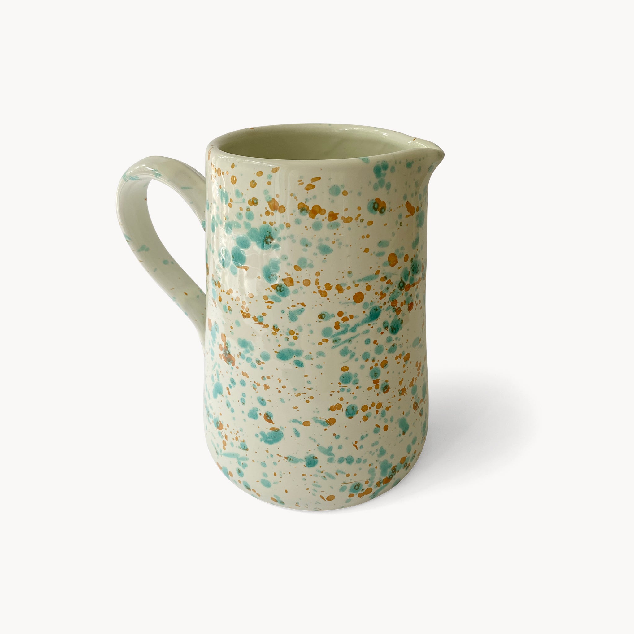 Handmade Jug Arancia Verde